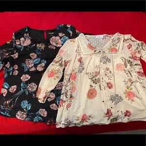 Two blouses from Dressbarn/Ross & Ali